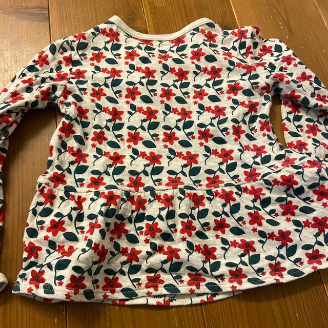 女の子　120 長袖　春 キッズ/ベビー/マタニティのキッズ服女の子用(90cm~)(Tシャツ/カットソー)の商品写真