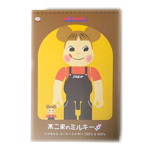 数量限定 不二家 ペコちゃんThe overalls girl 400% ベア