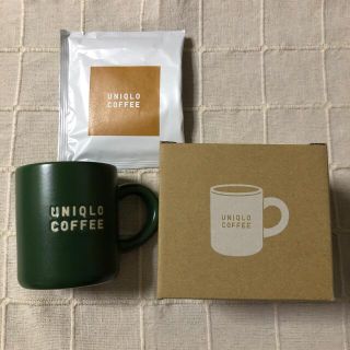 ユニクロ(UNIQLO)のユニクロ　マグカップ　美濃焼き　グリーン(食器)