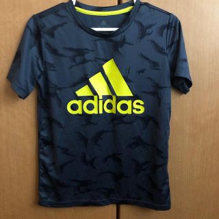 アディダス(adidas)のadidas  アディダス  Tシャツ　半袖　150 速乾　紺　ネイビー　春　夏(Tシャツ/カットソー)