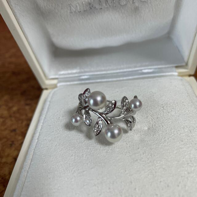 MIKIMOTO(ミキモト)の本日のみ一万円引き❗️定価２７９４００円ミキモトパール指輪 レディースのアクセサリー(リング(指輪))の商品写真