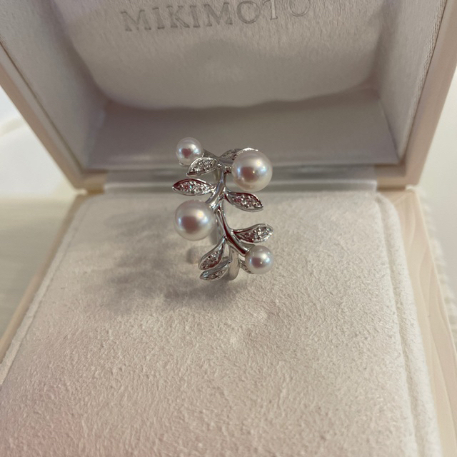 MIKIMOTO(ミキモト)の本日のみ一万円引き❗️定価２７９４００円ミキモトパール指輪 レディースのアクセサリー(リング(指輪))の商品写真