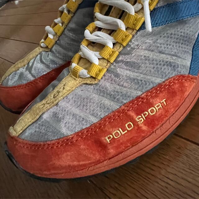 POLO RALPH LAUREN(ポロラルフローレン)の◉POLO SPORT RALPH LAUREN マルチカラースニーカー メンズの靴/シューズ(スニーカー)の商品写真