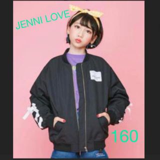 ジェニィ(JENNI)のJENNILOVE レースアップMA-1ブルゾン(ジャケット/上着)