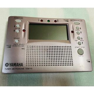 ヤマハ(ヤマハ)の【週末セール】YAMAHA チューナー メトロノーム TDM-70(その他)