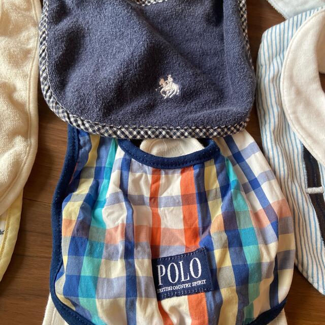 POLO RALPH LAUREN(ポロラルフローレン)のスタイ11点　着用回数少なめ キッズ/ベビー/マタニティのこども用ファッション小物(ベビースタイ/よだれかけ)の商品写真