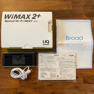 ファーウェイ(HUAWEI)のWiMAX 2+   Speed Wi-Fi NEXT W05(その他)
