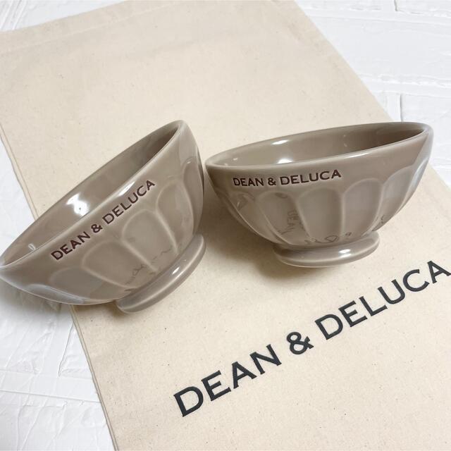 DEAN & DELUCA(ディーンアンドデルーカ)のDEAN＆DELUCA カフェオレボウル アーモンドベージュ 2点《限定品》 インテリア/住まい/日用品のキッチン/食器(食器)の商品写真