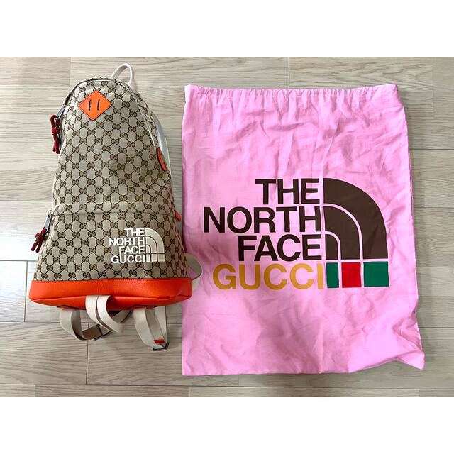 人気のファッションブランド! Gucci - バックパック ノースフェイス
