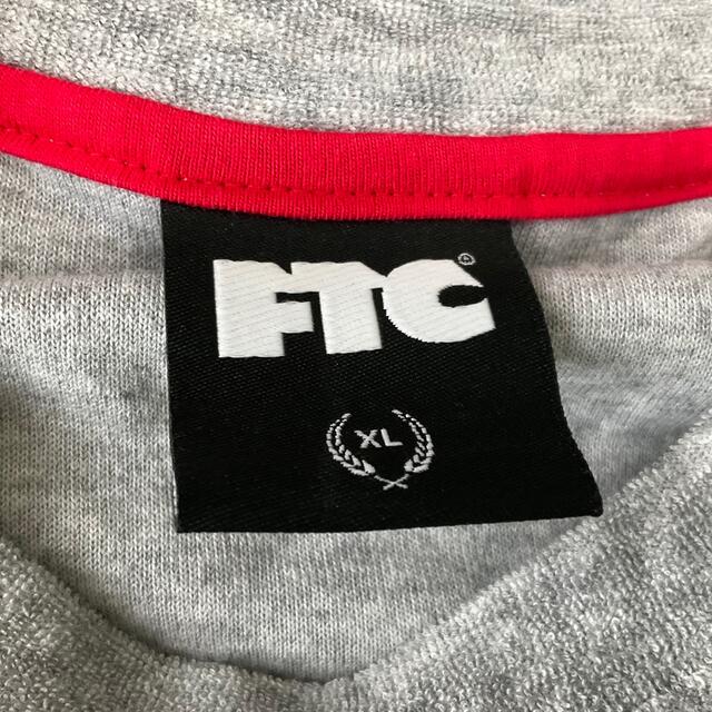 FTC(エフティーシー)のFTC エフティーシー　サーマル　Tシャツ　XL グレー　灰色　刺繍ロゴ　タグ　 メンズのトップス(Tシャツ/カットソー(半袖/袖なし))の商品写真