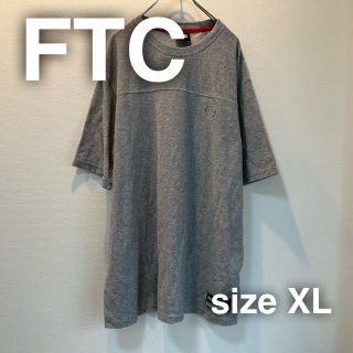 エフティーシー(FTC)のFTC エフティーシー　サーマル　Tシャツ　XL グレー　灰色　刺繍ロゴ　タグ　(Tシャツ/カットソー(半袖/袖なし))