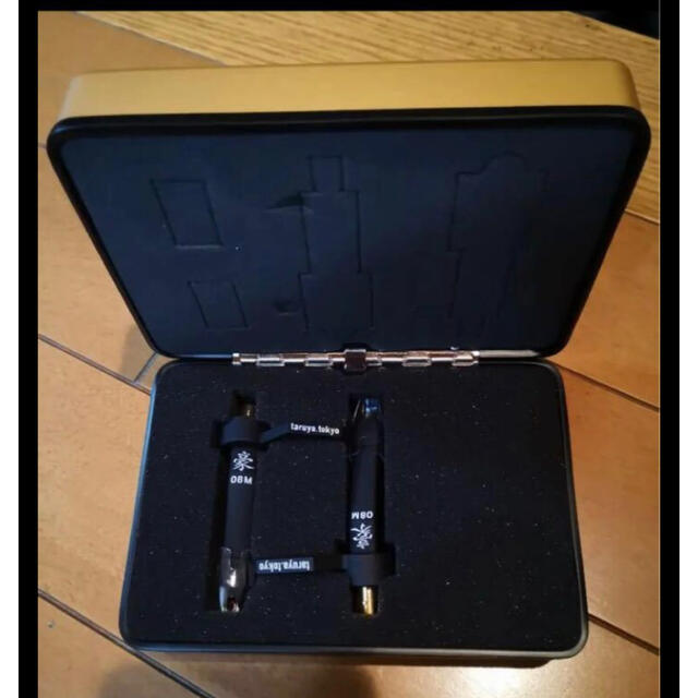 樽屋カートリッジTw-08M黒針(ケース付2本セット)  楽器のDJ機器(レコード針)の商品写真