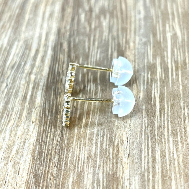 可愛い！  スタッド ピアス ダイヤ    ピアス