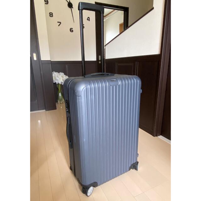 RIMOWA/スーツケース/4輪/トロリー/サルサ/グレー/キャリー/78L