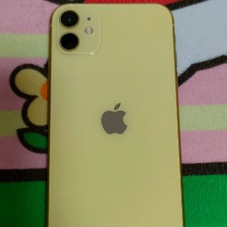 アイフォーン(iPhone)の美品！！iPhone11 128GB イエロー(スマートフォン本体)