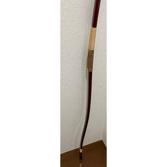 【弓道】弓 本体 銘柄「葵」 並寸 15.5-16.0kg【美品】 スポーツ/アウトドアのスポーツ/アウトドア その他(相撲/武道)の商品写真