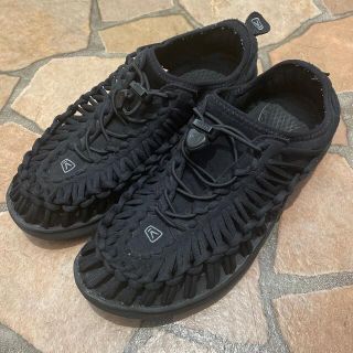 キーン(KEEN)の【本日最終日】KEEN サンダル　ブラック25センチ(サンダル)