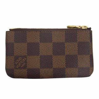 ルイヴィトン(LOUIS VUITTON)のルイ・ヴィトン キーケース ダミエ ポシェット クレ コインケース【中古】(コインケース/小銭入れ)