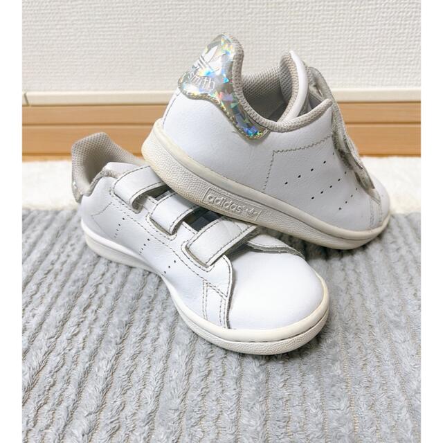 adidas(アディダス)のstan smith 17 cm キッズ/ベビー/マタニティのキッズ靴/シューズ(15cm~)(スニーカー)の商品写真