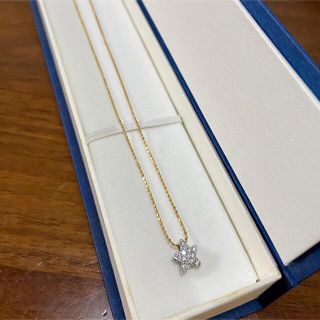 ジュエリーツツミ(JEWELRY TSUTSUMI)のレオ君様　専用　k18 ダイヤモンドパヴェ スター　ネックレス(ネックレス)