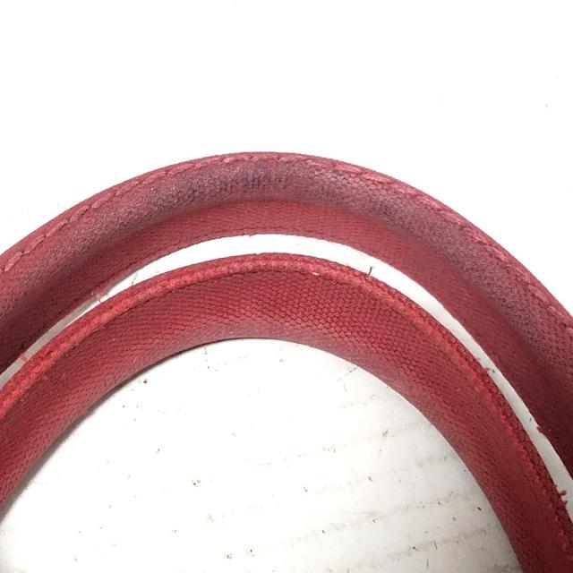 PRADA(プラダ)のプラダ トートバッグ CANAPA レッド×黒 レディースのバッグ(トートバッグ)の商品写真