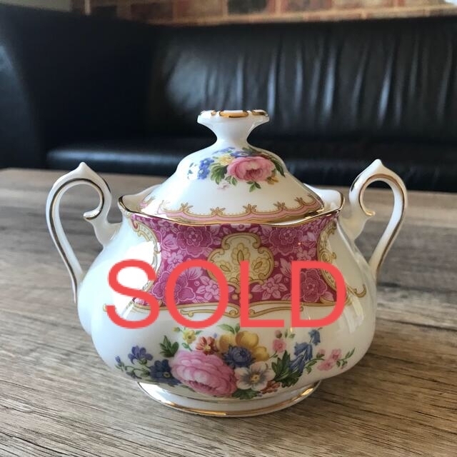 ファッション通販】 ROYAL ALBERT ロイヤルアルバート シュガーポット