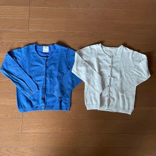 ザラキッズ(ZARA KIDS)のZARA KIDS⭐︎星のボタン　カーディガン118cm  2枚組(カーディガン)