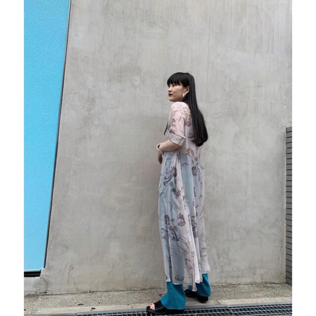 Ameri VINTAGE - AMERI☆ ISLA PIPING SHEER DRESS☆の通販 by もんた ...