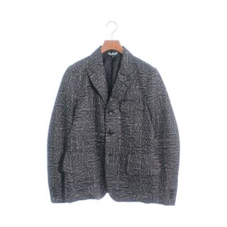 ブラックコムデギャルソン(BLACK COMME des GARCONS)のBLACK COMME des GARCONS ジャケット M 黒等(総柄) 【古着】【中古】(その他)