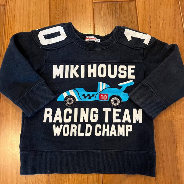 mikihouse(ミキハウス)のミキハウス　miki house トレーナー　トップス　90cm キッズ/ベビー/マタニティのキッズ服男の子用(90cm~)(Tシャツ/カットソー)の商品写真