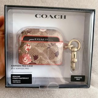 コーチ(COACH)の【新品未使用】coach コーチ　AirPods Proケース(ヘッドフォン/イヤフォン)