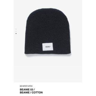 ダブルタップス(W)taps)の22SS Wtaps BEANIE 03 BLACK (ニット帽/ビーニー)