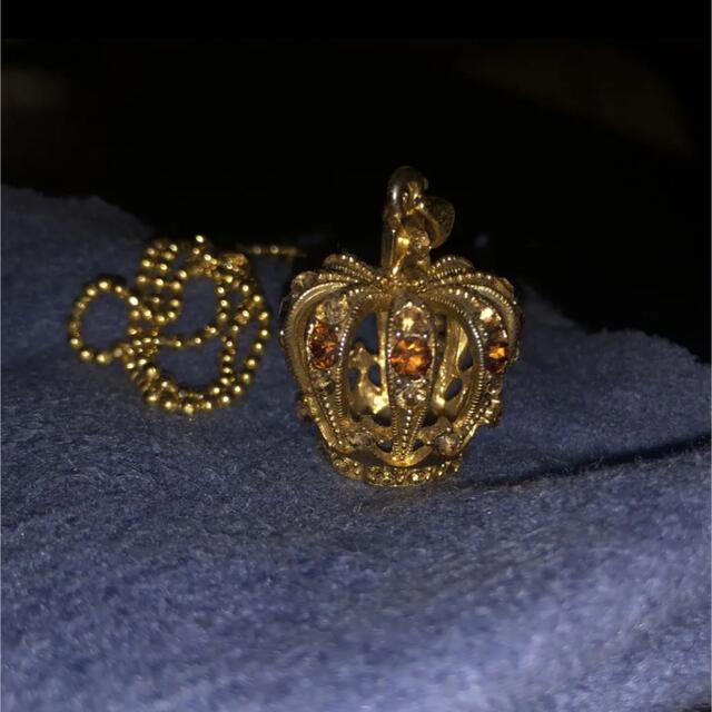 王冠　クラウンネックレス レディースのアクセサリー(ネックレス)の商品写真