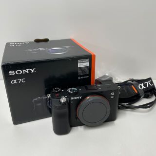 ソニー(SONY)のα7C ボディ ブラック ILCE-7C B 保証付(ミラーレス一眼)