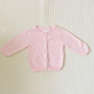 エイチアンドエム(H&M)のH&M カーディガン　4-6M(カーディガン/ボレロ)