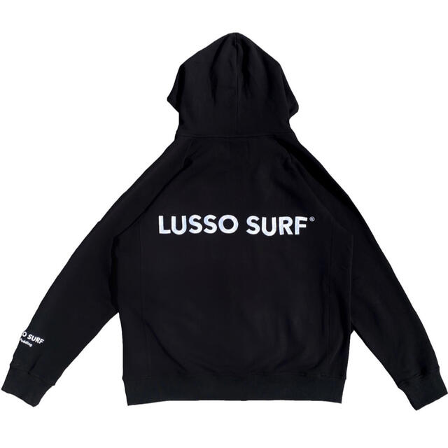 プレゼントに♡LUSSO SURF ビッグロゴパーカー　Lサイズ☆RVCAルッソサーフ