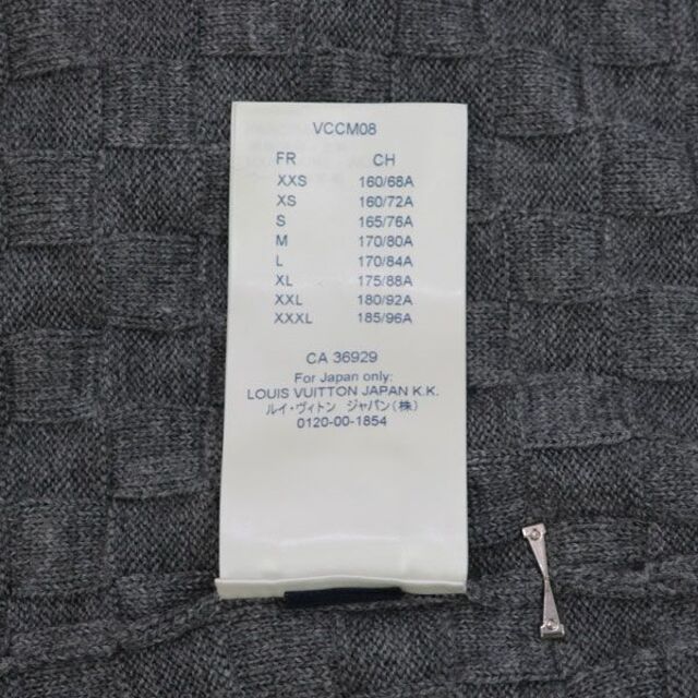 SALE】 VUITTON LOUIS - VUITON】ジップスルーカーディガン ルイ