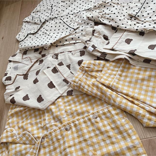 春のキッズパジャマ キッズ/ベビー/マタニティのキッズ服女の子用(90cm~)(パジャマ)の商品写真