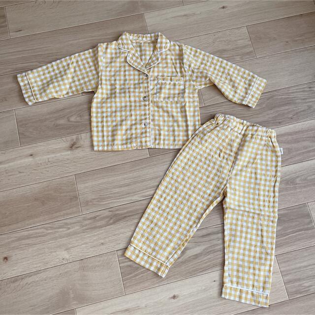 春のキッズパジャマ キッズ/ベビー/マタニティのキッズ服女の子用(90cm~)(パジャマ)の商品写真