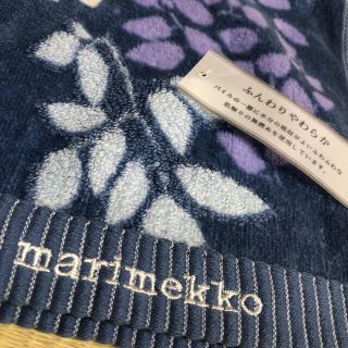 マリメッコ(marimekko)の【新品】marimekko ふんわりやわらかフェイスタオル　約76×34cm(タオル/バス用品)