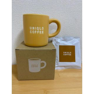 ユニクロ(UNIQLO)の【値下げ！！】ユニクロ　美濃焼マグカップ　イエロー(食器)