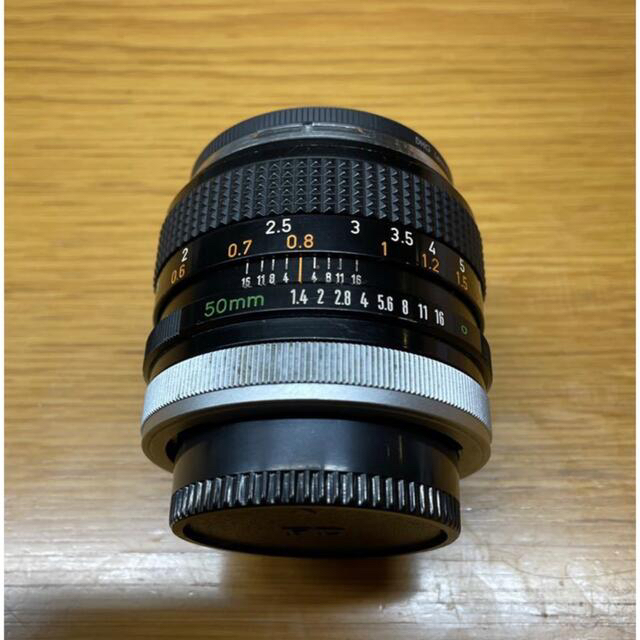 スマホ/家電/カメラCanon FD 50mm F1.4 オールドレンズ 単焦点 キャノン