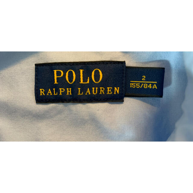 POLO RALPH LAUREN(ポロラルフローレン)の美品　ポロ　ラルフローレン　シャツ　ブルー　トレンド　上品　春　可愛い　人気 レディースのトップス(シャツ/ブラウス(長袖/七分))の商品写真