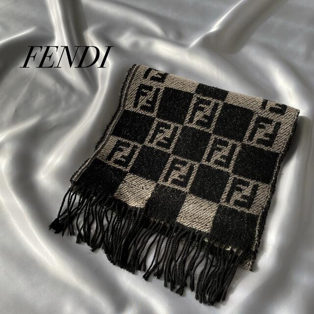 人気の FENDI フェンディ マフラー ウール% イタリア製 kids