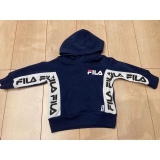 フィラ(FILA)のFILA 裏起毛パーカー　ベビー　80cm(トレーナー)