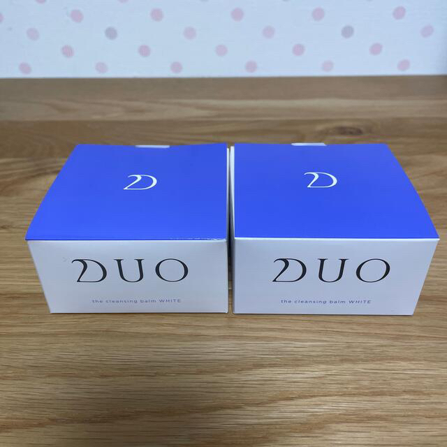 【お値下げ】DUO  デュオ　クレンジングバームホワイト2個セット（新品未開封）