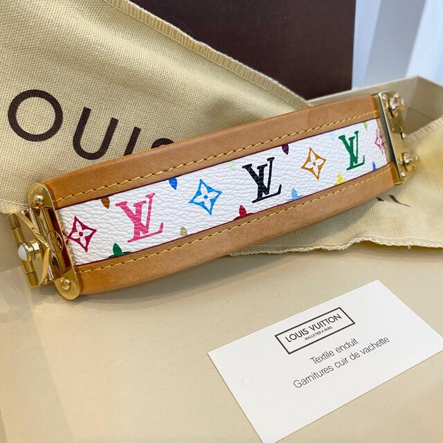 LOUIS VUITTON モノグラムレザーバングル