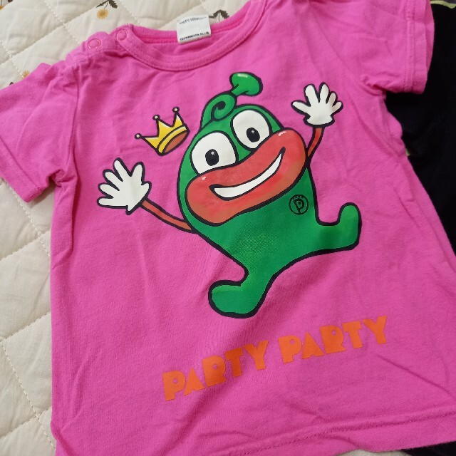 PARTYPARTY(パーティーパーティー)のコムサ ジャンクストア パーティーパーティーパーティーTシャツ3枚セット 男の子 キッズ/ベビー/マタニティのベビー服(~85cm)(Ｔシャツ)の商品写真