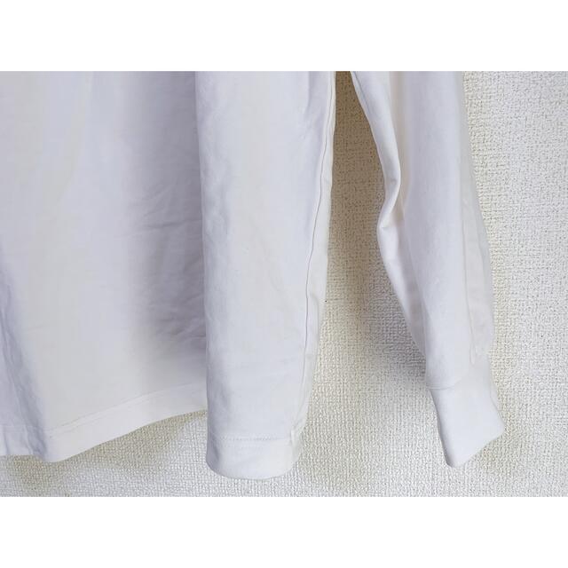 UNIQLO(ユニクロ)のUNIQLO ヒートテックコットンクルーネックT  Lサイズ　ホワイト　メンズ メンズのトップス(Tシャツ/カットソー(七分/長袖))の商品写真