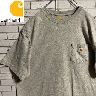 カーハート(carhartt)の90s 古着 カーハート ロゴタグ ポケットT XL ビッグシルエット(Tシャツ/カットソー(半袖/袖なし))